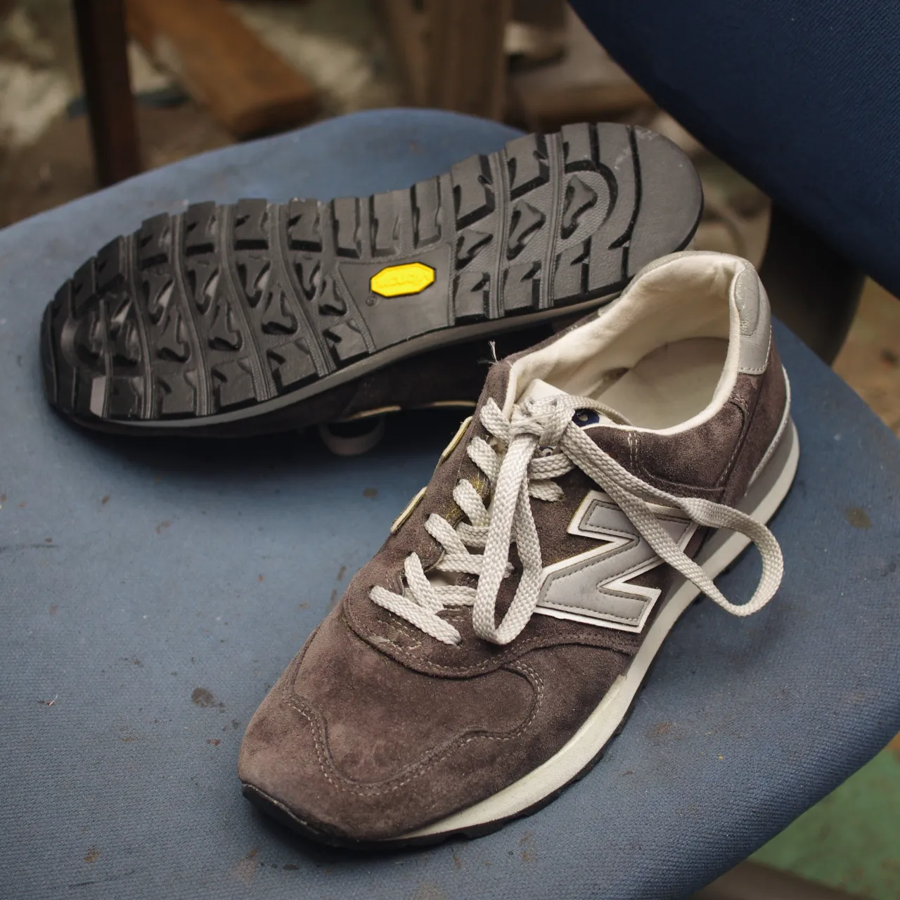 【ニューバランス1400|加水分解によるオールソール交換】