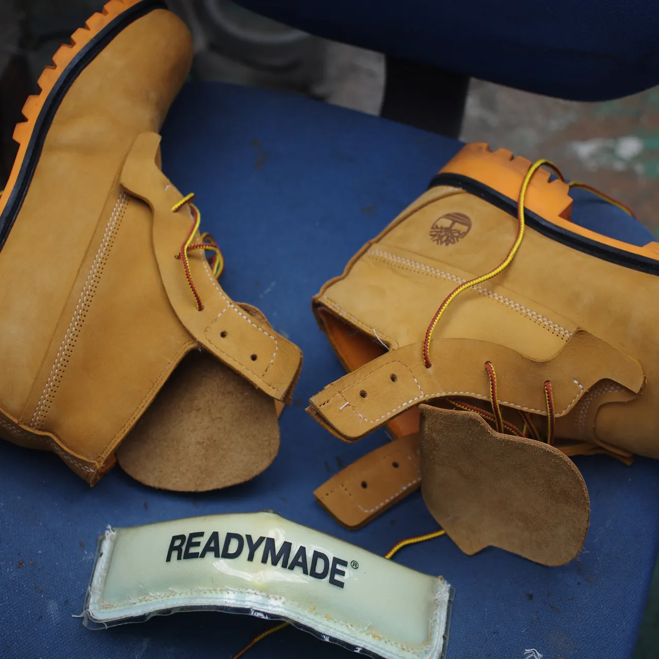 【Timberland(ティンバーランド)履き口スポンジ交換...