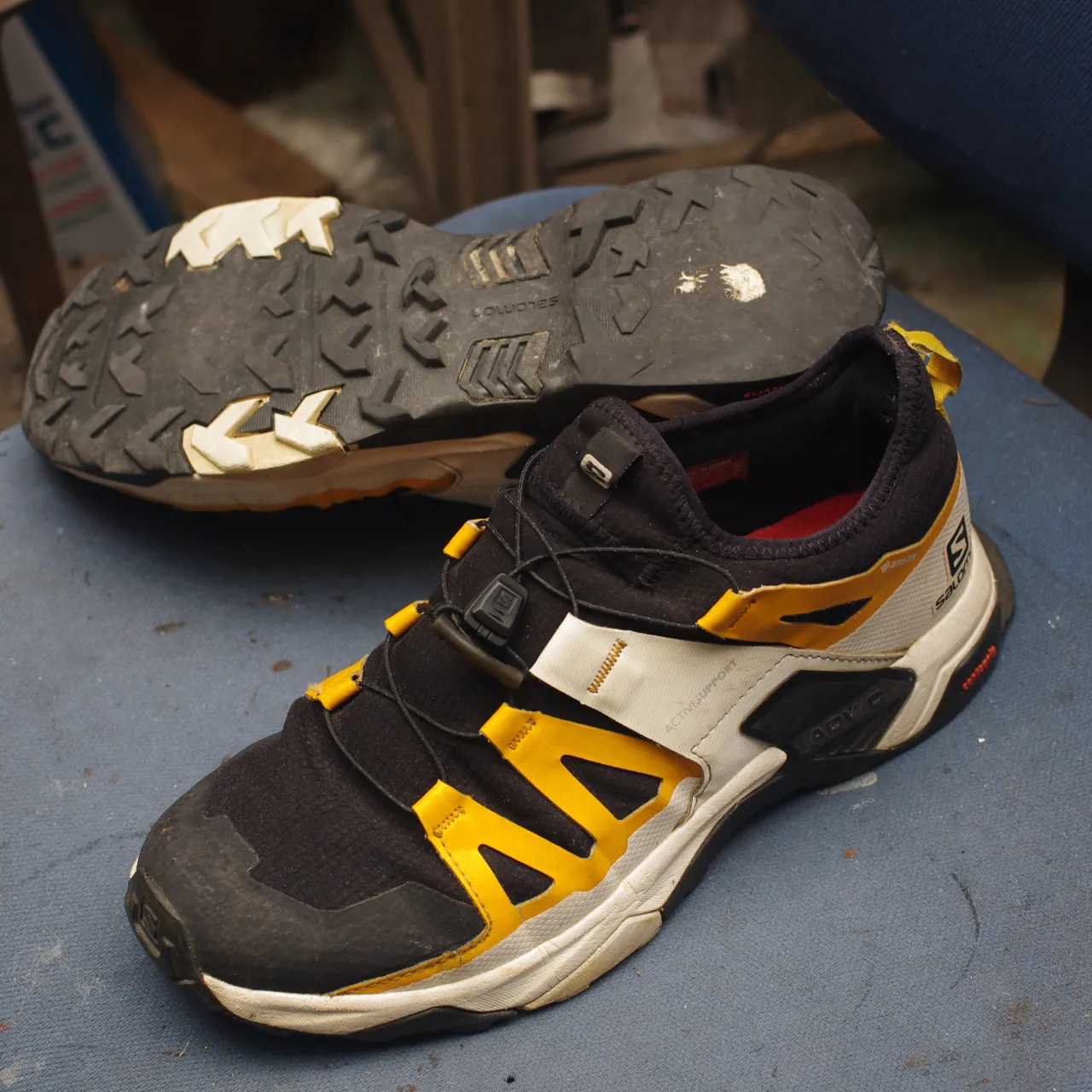 👟【Salomon(サロモン)スニーカーのソール交換修理|V...