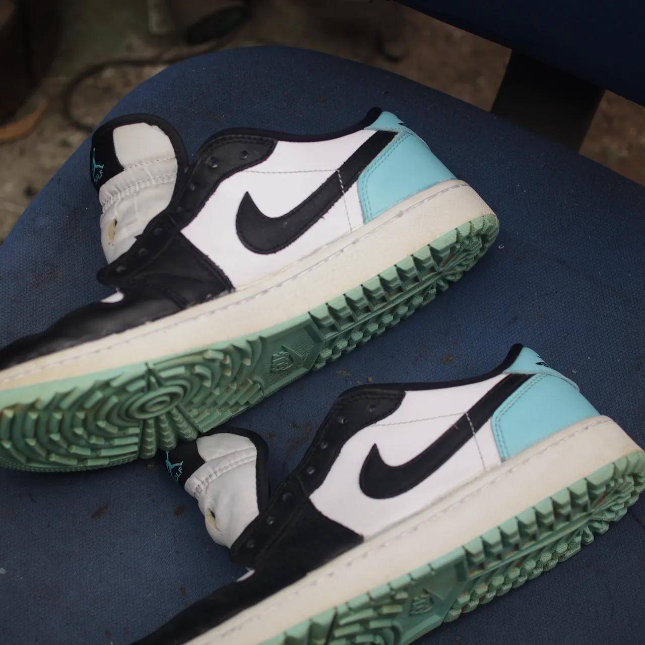 【NIKEゴルフシューズのソール剥がれ修理｜接着＋オパンケ縫...