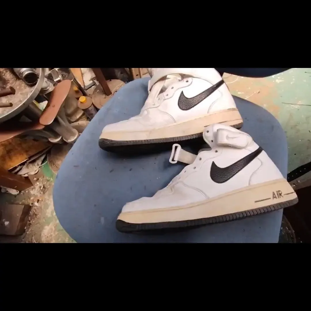 👟🔥【NIKE Air Force 1 High 加水分解修...