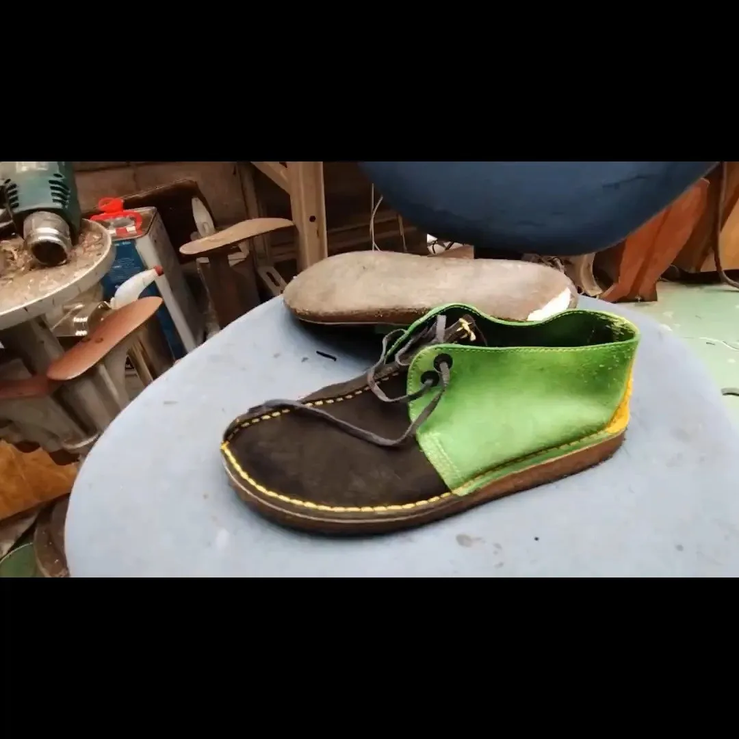 【Clarks デザートトレック オールソール交換修理】