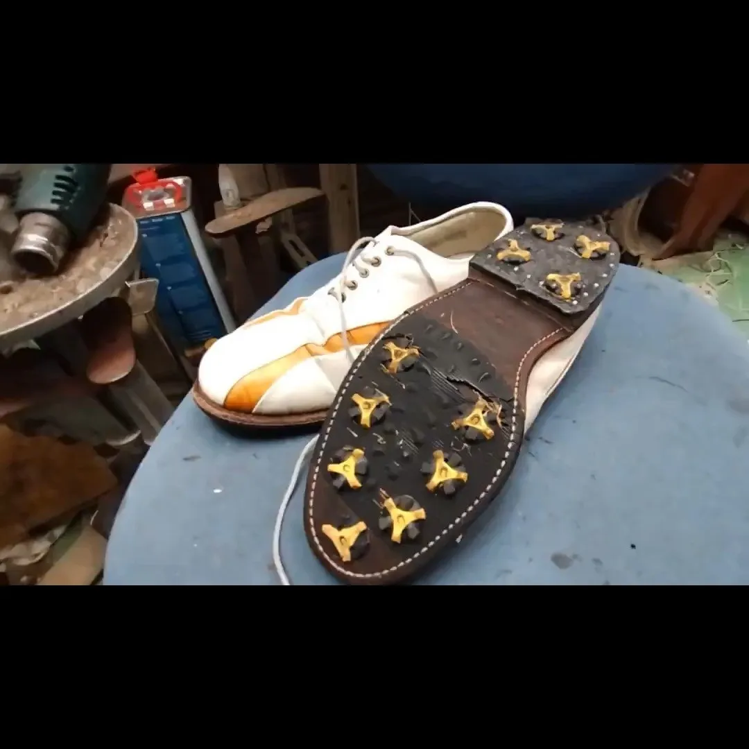 【FootJoy ドライプレミアム ハーフソール交換修理】