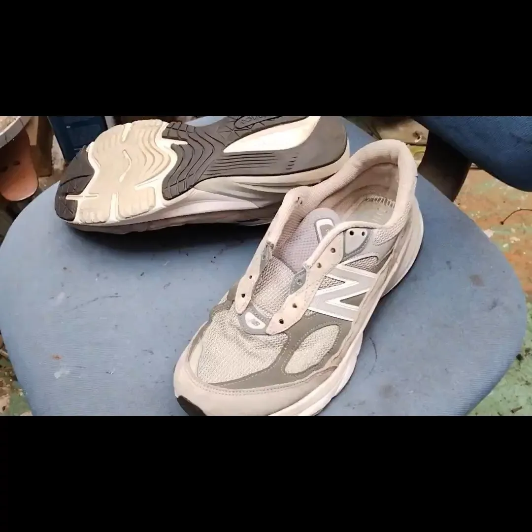 【New Balance 990 ソール交換修理】