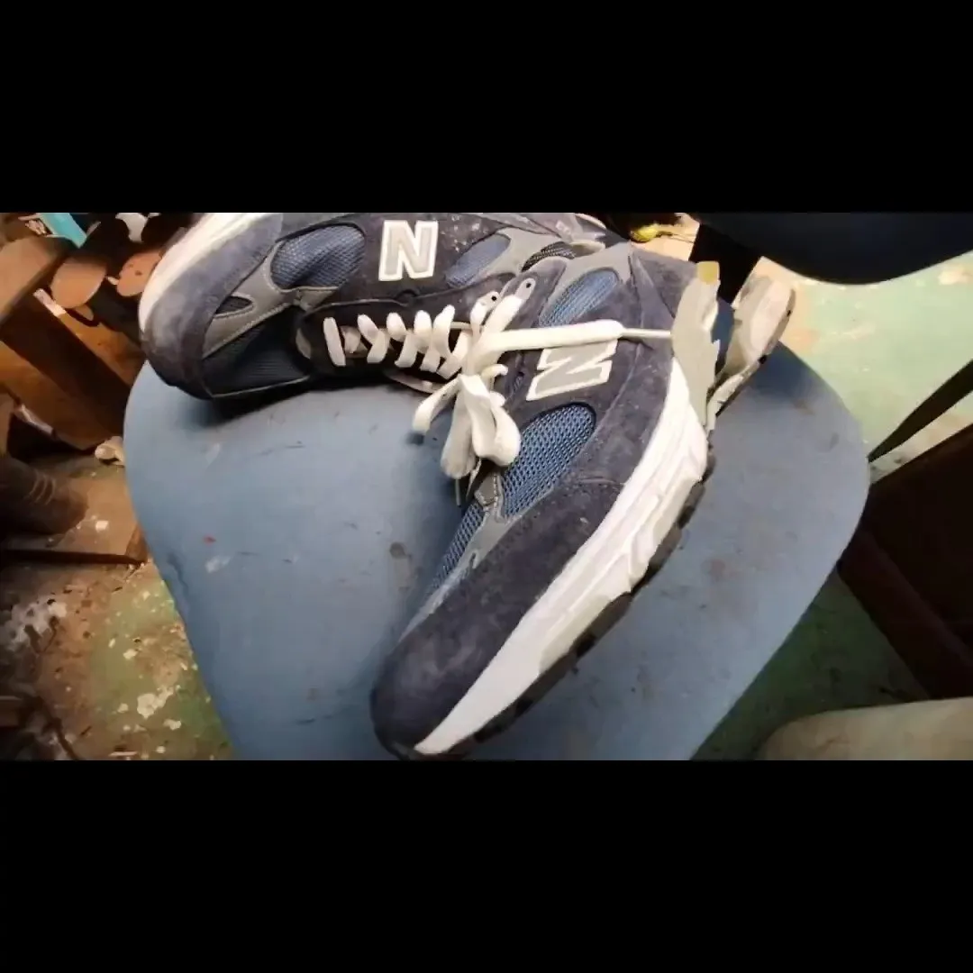 【New Balance 993 オールソール交換修理】