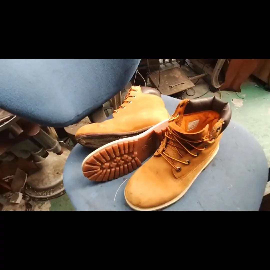 Timberland フィールドブーツ｜ソール剥がれをオール...
