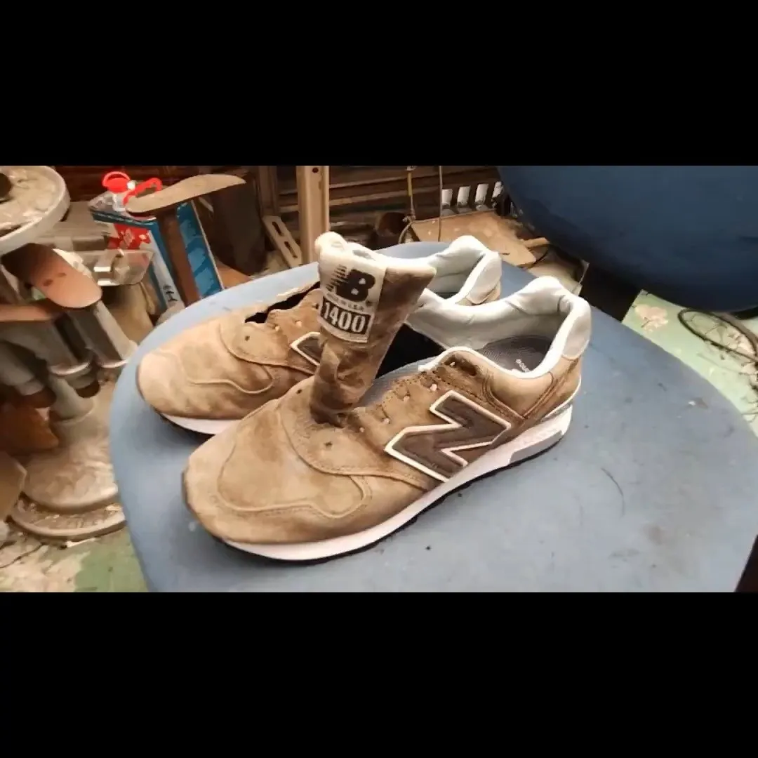 【New Balance 1400｜シュータンのスポンジ加水...