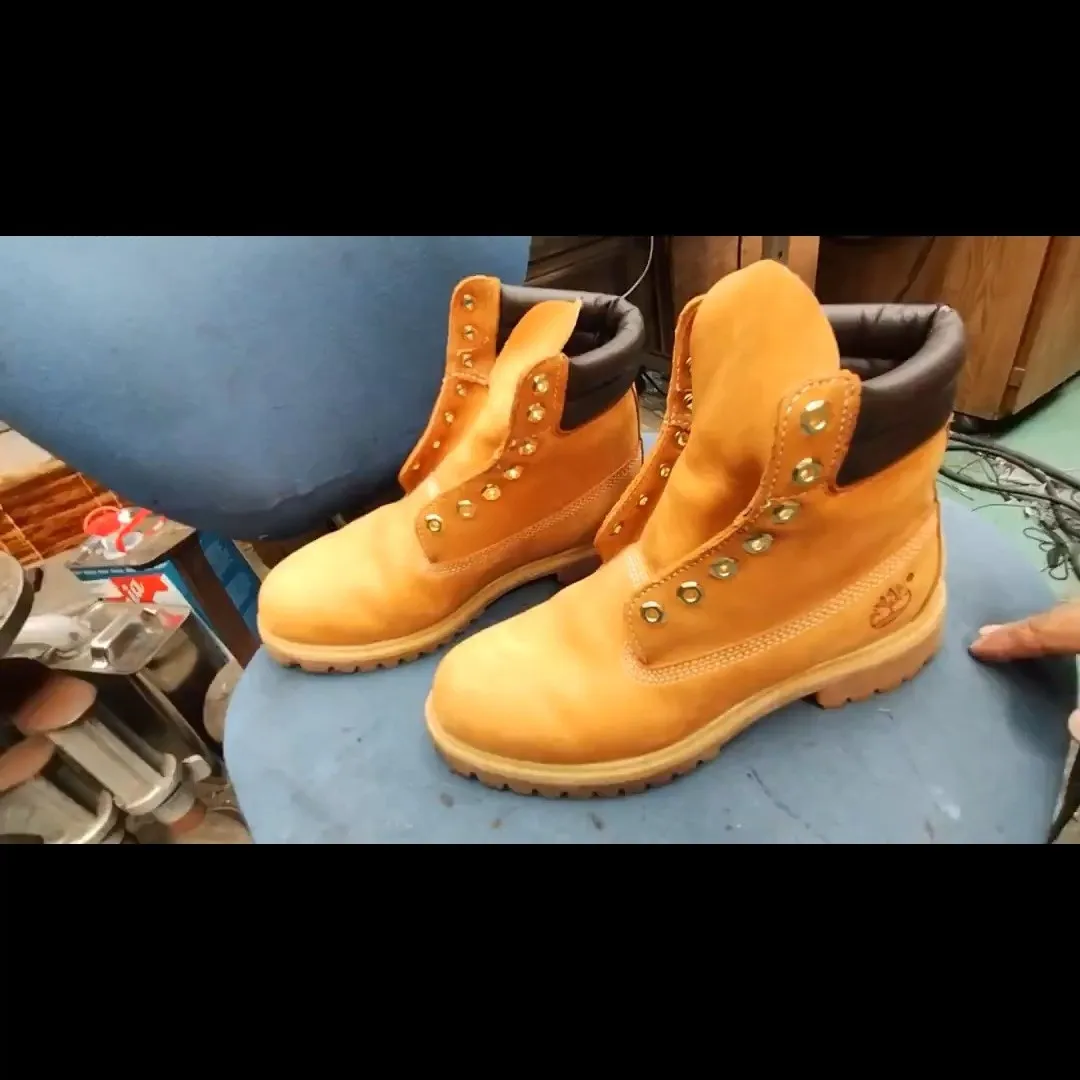 【ティンバーランド 履き口スポンジの加水分解修理】👞✨