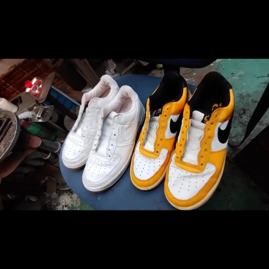 【NIKE エアフォース1｜加水分解したクッションを交換！👟...